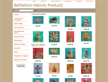 Tablet Screenshot of bethlehemnativity.com